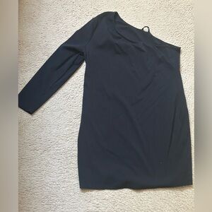 SHEIN Curve One Shoulder Back Bodycon Dress